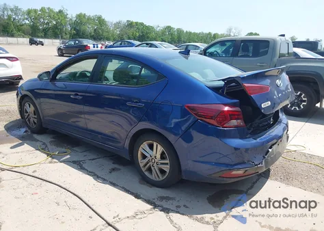 2020 Hyundai Elantra Sel z USA, uszkodzony, nr VIN 5NPD84LF5LH545765